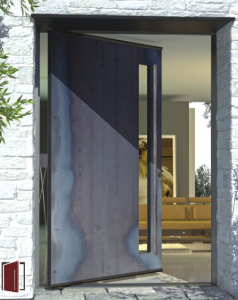 metal house door
