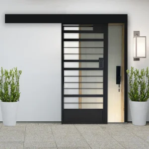 house door metal security gate