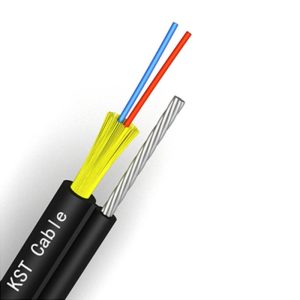 FTTH Drop Cable with Steel Messenger