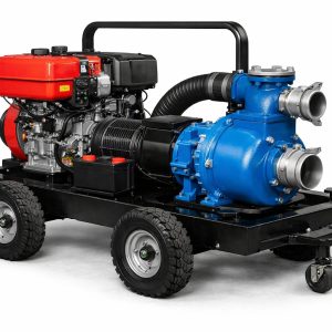 Diesel Engine Water Pump with Trolley